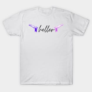 heller bi guns destiel T-Shirt